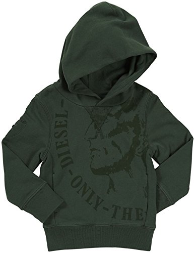Diesel Boys Salisy Hooded Pullover with Pockets