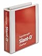 Cardinal Slant D-Ring Binder, 2-Inch Capacity, 11 x 8-1/2 Inches, White (CRD10500)