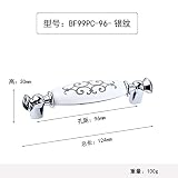 【ノーブランド品】セラミック＆亜鉛合金　ドア　引き出し　取っ手　キャビネット ドアプル ハンドル アンティーク