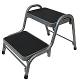 Maypole 5387 Flat Pack Double Steel Caravan Step/ Stair - Silver