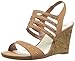 AK Anne Klein Women's Trisa Nubuck Wedge Sandal