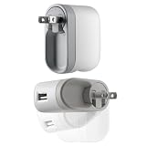 Belkin USB/AC Rotating Charger - F8Z222 (Charger only - USB Cable not included)