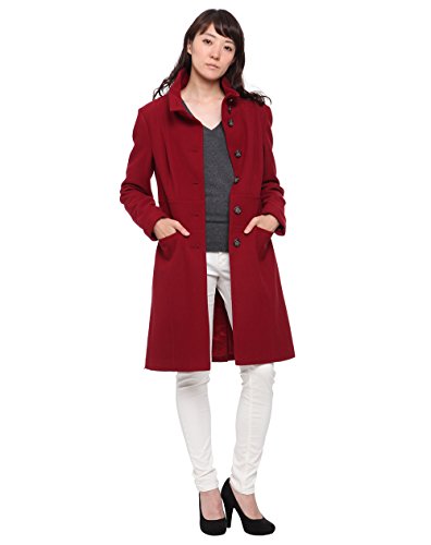 (シスレー) SISLEY ウール切り替えスタンドカラーコート(キャンペーン対象)