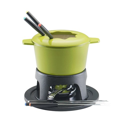 Rachael Ray Cast Iron 1.5-qt. Fondue Set - Green