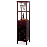 18 Bottle Wine Tower in Espresso