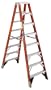 Werner T7408 375-Pound Duty Rating Fiberglass Multi-Use Twin Ladder, 8-Foot