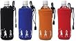 Neoprene Golf Bag Bottle Holder w/Golfer