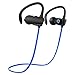 SoundPEATS Bluetooth Headphones Sweat Resistant Wireless In-ear Stereo Earphones for Exercise (Bluetooth 4.1, aptx, Secure Ear Hooks Design, 6 Hours Play Time, Upgraded Version) - Q9A+ Blue