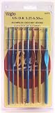 Boye Aluminum Crochet Hook Set, Sizes D-K