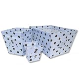 Trend Lab Blue Brown Max Storage Bin 3pc by Trend Lab