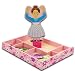 Melissa & Doug Nina Ballerina Wooden Magnetic Dress up Doll with Cloths