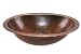 Premier Oval Under Counter Hammered Bathroom Sink LO19FDB