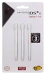 Stylus Set MC 3-Pak white DSi XL