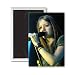 Avril Lavigne - 3x2 inch Fridge Magnet - large magnetic button - Magnet