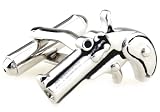Silver Pocket Pistol Gun Cufflinks Cuff Links