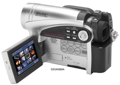 Camcorder   Dzgx5080a Optical  Zoom