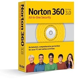 Symantec Norton 360 v 2.0 Internet Security for Windows