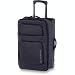 Even in a crowded concourse, you can easily dig out a clean T-shirt from inside the split-level design of the DAKINE Overhead Rolling Bag. Stuff the two front pockets with all the naughty mags and liquor you bought at the duty-free shop, and board the plane with hours of easily accessible entertainment. Sprint to your next flight with your fingers wrapped around the retractable handle and smooth-gliding urethane wheels furiously spinning behind you.Product FeaturesMaterial: 400D nylon dobby, 600D polyesterVolume: 2600 cu inDimensions: 22 x 13 x 9 inWheels: urethanePockets: 2 frontBackpack Straps: noWeight: 6 lbRecommended Use: travelManufacturer Warranty: lifetime