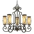 Minka Lavery Atterbury Flax Bronze Chandelier