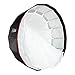 Fiilex Para Softbox Kit for Q1000, Q500-AC and Q500-DC LED Lights, Includes Front Face Diffuser, Inner Baffle, 16-Pole Speed Ring, Carry Bag