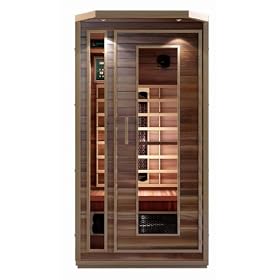 1 Person Sauna Red Cedar Ceramic FAR Infrared Portable Detox New