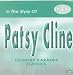 PATSY CLINE Country Karaoke Classics CDG Music CD