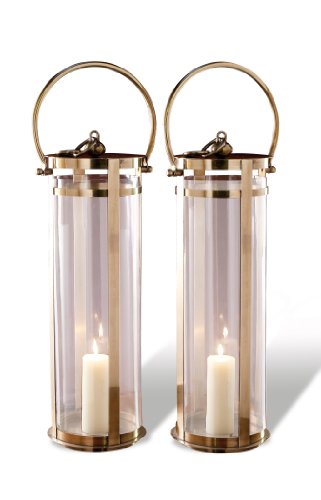 Santos Large Modern Brass - Pair