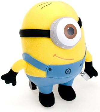 Tanboo Exquisite Despicable Me Pillow,7",Cute Plush Doll Toy,with Tanboo Card and Annagle Necklace