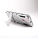iPhone 6 Case, iPhone 6S Case, JXD® [Kickstand Feature] Heavy Duty Hybrid Dual Layer Armor Defender Full Body Protective Case Cover (iPhone 6/6S Silver)