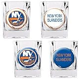 Great American New York Islanders 4-Piece Shot Glass Set