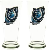 Indianapolis Colts Two Pack 12-Ounce Flared Pilsner Glasses