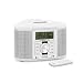 PURE Chronos CD Series II, DAB/FM/CD Stereo Clock Radio - White
