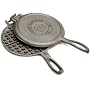 Rome's #1100 Old Fashioned Waffle Iron, Cast Iron