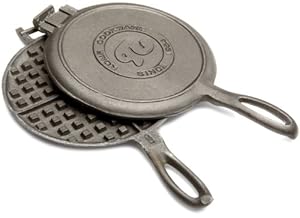 Rome's #1100 Old Fashioned Waffle Iron, Cast Iron