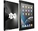 Black Apple iPad 2 Aluminum Plated Back Case Notre Dame