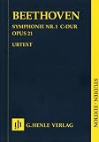 HENLE VERLAG BEETHOVEN L.V. - SYMPHONY NO. 1 C MAJOR OP. 21