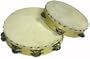 Cannon UPTAMB6S04H 6-Inch Single 4PRS Tambourine with Head