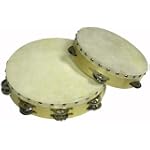 Cannon UPTAMB6S04H 6-Inch Single 4PRS Tambourine with Head