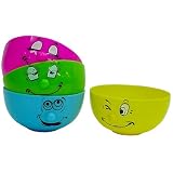 【Funny Face】プラスチックボウル4個セット/電子レンジ使用OK!☆面白食器(茶碗)通販☆ 【Funny Face】プラスチックボウル4個セット/電子レンジ使用OK!☆面白食器(茶碗)通販☆
