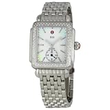 Michele Women's MWW06V000001 Deco 16 Mother-Of-Pearl Dial Watch