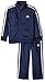 Adidas Boys' Toddler Tricot Jacket & Pant Clothing Set, Dark Indigo, 4