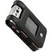 Noreve Black Leather Flip Case for BlackBerry Pearl