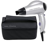 Vidal Sassoon 2000W Travel Hair Dryer VS782UK-  Silver, Black & Purple