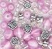 Bracelet Blends Bead Packs - Stripe 147PK/Pink