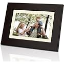 Coby DP702 7-Inch Widescreen Digital Photo Frame (Woodgrain)
