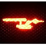 STAR TREK ENTERPRISE - 3rd Third Brake Light Vinyl Decal #1137 | Vinyl Color: Black