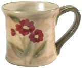 Ambiance Fleur Rustique 16-Ounce Mug, Set of 4