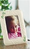 Belleek 3 by 5-Inch Shamrock Trellis Picture Frame