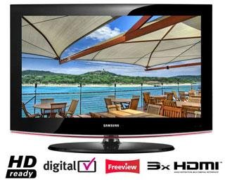 SAMSUNG LA32B450 LCD TV - MULTI SYSTEM PAL/ NTSC/ SECAM 110V/240V FOR WORLDWIDE USE.