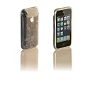Silikonh�lle-Case Skin f�r Apple Iphone 3GS Wei�/Transparent (Schmetterling/Blume)